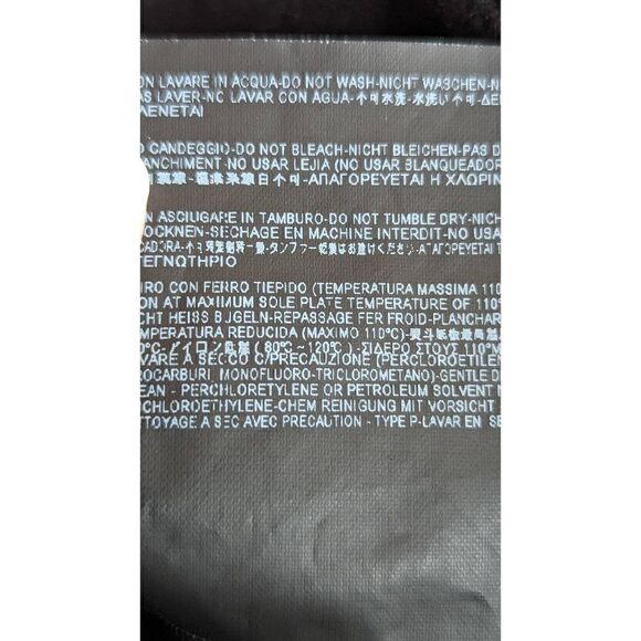 Balenciaga Paris Women Black Pencil Cut Abstract Print Mini Skirt Size 44 - Picture 12 of 12